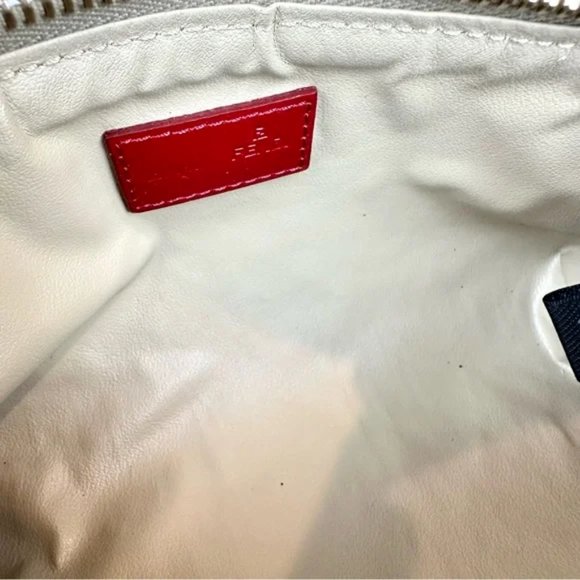 ⭐FENDI Zucca pouch crossbody or bum bag with chain - Picture 12 of 16